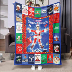 Christmas Themed Throw Blanket