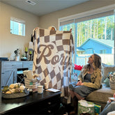 Customizable Christmas Photo Blanket