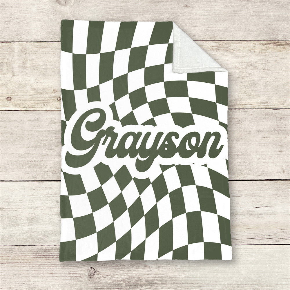 Customizable Christmas Photo Blanket